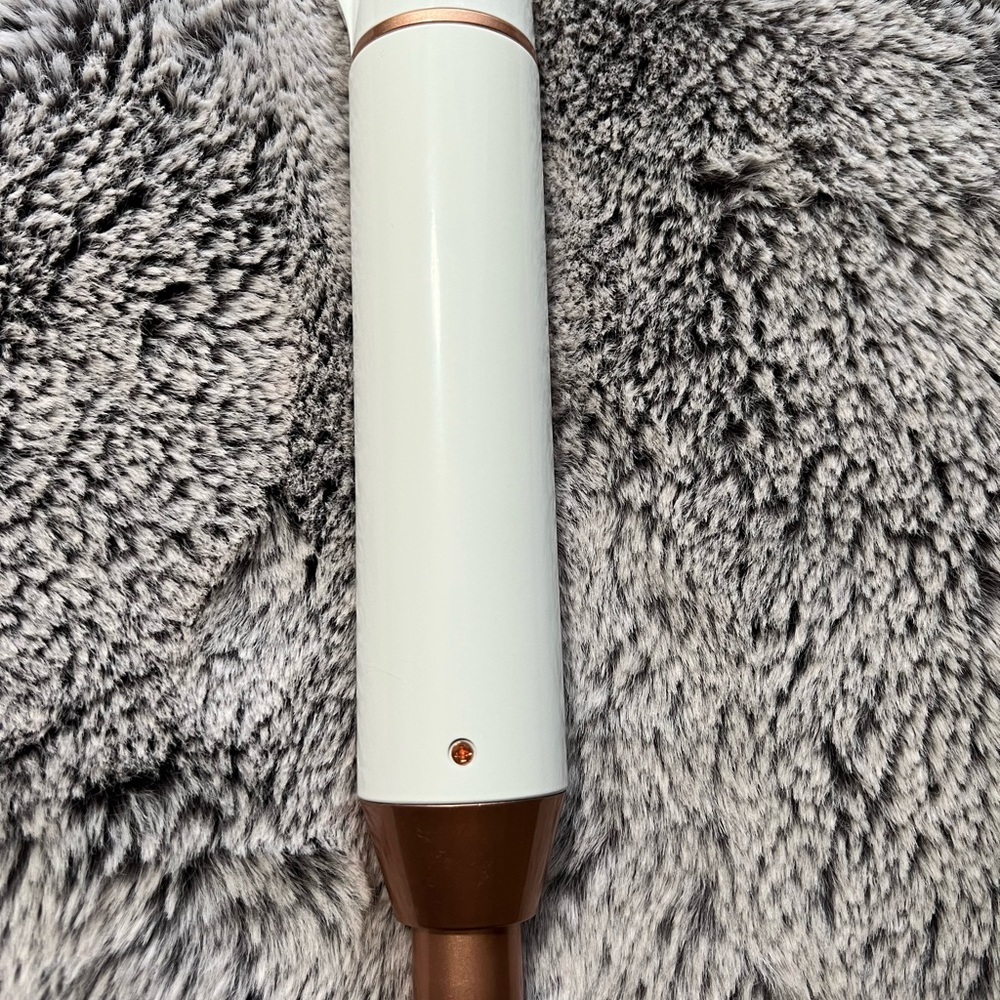 T3 Loose Waves 1.5-Inch Interchangeable Straight Barrel Curling Iron White